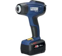 Rapid RX1000 - Décapeur Thermique sans Fil, Chaleur Réglable jusqu'à 550°C, Chauffe Rapide, Alimentation Batterie 18V, Écran LCD, 2 Débits d'Air, Batterie & Chargeur Inclus (5001510)