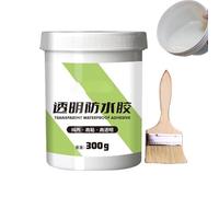 Colle transparente imperméable pour toiture, 300 g, mastic d'étanchéité pour toiture, terrasse, béton