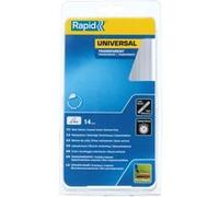 Rapid, 40107362, Bâtons de colle thermofusible, Multi-usage, Transparent, ø12mm, Longueur 190mm, 250g