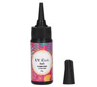 Colle Transparente UV, Colle en Résine UV Bricolage Haute Transparence pour la Fabrication de Bijoux pour Coque de Téléphone Portable (25g)