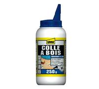 Colle UHU spéciale bois résistante à l'eau D3 - 250g - 39015