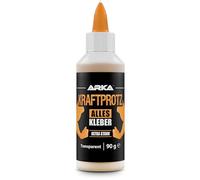 Colle universelle 100 ml - collage au lieu de perçage - ultra résistante, transparente & rapide - flexible & étanche - KRAFTPROTZ Superglue pour bois, métal, plastique, tissu, papier & bricolage