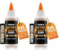 Colle universelle 100 ml - collage au lieu de perçage - ultra résistante, transparente & rapide - flexible & étanche - KRAFTPROTZ Superglue pour bois, métal, plastique, tissu, papier & bricolage