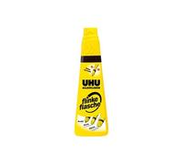 UHU Colle universelle Alleskleber Flinke Flasche – avec solvant, 90 g + bâton de colle gratuit