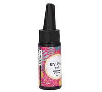 Colle UV Transparente, Résine UV, Inodore, Faible Retrait pour Coque de Téléphone Portable, Fabrication de Bijoux (25G)