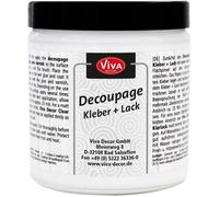 Colle + Vernis - ViVA DECOR - Découpage - Transparent - 250 ml - Brillant en séchant