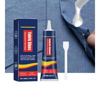Colle Vetement Tissu, Colle pour Tissu à Coudre, Colle Tissu Extra Forte, 50ml Colle Textile Colle Cuir Colle à Coudre Liquide Sew Glue Liquid pour Tissus Habillement Plastiques Verre