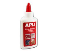 Colle vinylique PVA - APLI - 40 g - Non toxique - Lavable - Application facile