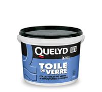 Colle vinylique Spécial toile de verre - Blanc - 5kg - QUELYD - 30602606