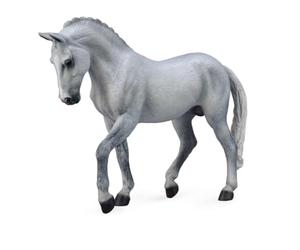 Collect A Horse Life Trakehner Grey Stallion Toy Figure by Collecta