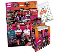 collect-it.de MY HOME OF CARDS + TOYS Lot de 24 étuis de rangement exclusifs avec Turbo Attax Formule 1 2022 - 1 démarreur + 1 écran