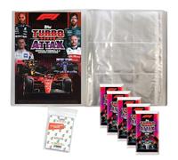 collect-it.de MY HOME OF CARDS + TOYS Lot de pochettes de rangement exclusives avec Turbo Attax Formule 1 2022 - 1 classeur vide + 5 boosters