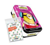 collect-it.de MY HOME OF CARDS + TOYS Pochettes de rangement exclusives en lot avec Minions - À la recherche du mini boss - Autocollants à collectionner - 1 boîte Tin (motif 2)