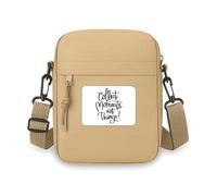 Collect Moments Not Things Sac à bandoulière avec citation pour téléphone portable Mini sac à main