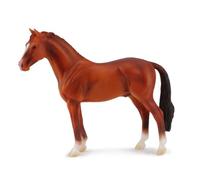 Collecta - Figurine cheval - Étalon hanovrien alezan 15 cm - Réplique réaliste