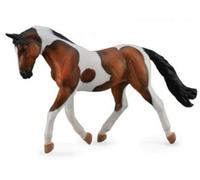 Collecta 88691 Jument Pinto Bay marron-blanc 16 cm Le monde des chevaux