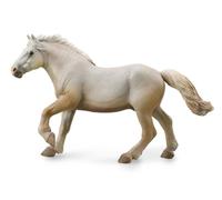 Figurine Cheval Xl : Etalon Draft Américain Crème