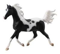 Collecta animal de jeu Étalon arabe 25 cm ABS noir/blanc Blanc G