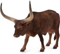 Collecta Animaux de ferme : Watusirund 13 cm brun foncé