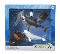 Collecta animaux marins : set de jeu dans coffret cadeau 6 pièces Multicolore G
