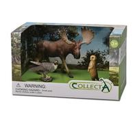 Collecta animaux sauvages : set de jeu dans coffret cadeau 3 pièces
