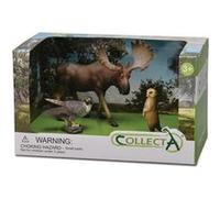 Collecta animaux sauvages : set de jeu dans coffret cadeau 3 pièces