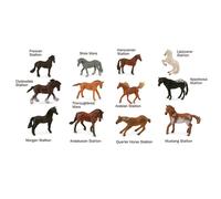 Collecta Figurines Chevaux Minis A1109 (901A1109) – Set de 12