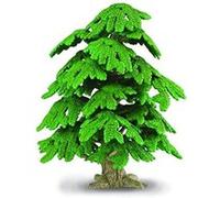 Collecta - Arbre Ginkgo Biloba - Set de jeu 25,4 cm Marron/Vert - 3-6 ans