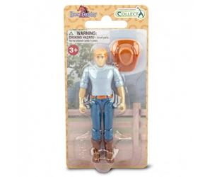 Collecta Cavalier Amateur Avec Chapeau De Cowboy