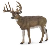 Collecta Cerf à queue blanche Figurine de cerf Animaux sauvages White Tailed Deer