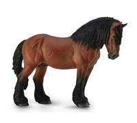 Collecta Cheval Ardennais Étalon Bai Xl Figurine