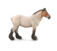 Collecta Chevaux (1:20 XL): Jument DE Trait HOLLANDAISE ROAN Dutch 16x12.7cm