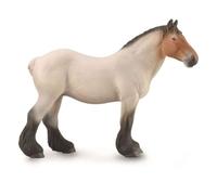 Collecta Chevaux (1:20 XL): Jument DE Trait HOLLANDAISE ROAN Dutch 16x12.7cm