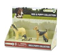 Collecta Chiens & Chiots Set 4 Pièces Figurine