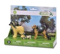 Collecta chiens : set de jeu en coffret cadeau en 4 parties Multicolore
