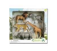 CollectA - Coffret cadeau de figurines d'animaux sauvages à collectionner, à par