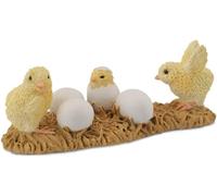 Collecta - col88480 - Poule avec ses œufs - Taille S