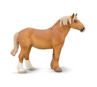 Collecta Deqube 90180050 Jument Belge Alazan Figurine à Collectionner Cheval Taille XL +3