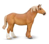 Collecta Deqube 90180050 Jument Belge Alazan Figurine à Collectionner Cheval Taille XL +3