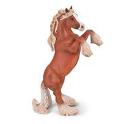 Collecta Deqube 90180054 - Jument Gypsy Vanner Châtaigne - Figurine à Collectionner Cheval - Échelle 1:12 - +3