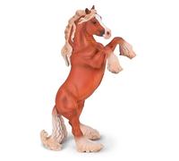 Collecta Deqube 90180054 - Jument Gypsy Vanner Châtaigne - Figurine à Collectionner Cheval - Échelle 1:12 - +3