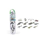 Collecta DeQUBE 901A1211 - C - Tube Mini Animaux Marins - 12 Mini Figurines - +3