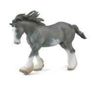 Collecta Étalon Clydesdale Sabino Rouan