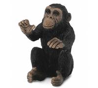 Collecta Figurine De Bébé Chimpanzé Faisant Un Câlin