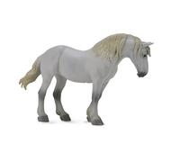 Collecta - Figurine Cheval - Percheron Mare Col88702 - Gris - Taille XL