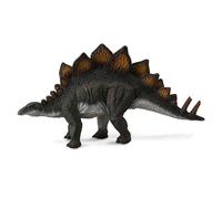 Collecta Figurine Stégosaure – Peinte à la main, 16 x 4 x 8.5 cm, Plastique noir, 3-9 ans