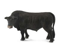 Figurine - FIGURINES COLLECTA - Taureau Angus Noir - Peinte à la main - 12x6x6.5 cm - Mixte