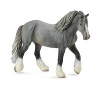 Figurine Cheval : Jument Shire Horse Gris