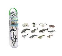 CollectA Figurines marines en tube, coffret cadeau de 12 pièces, à partir de 3 a