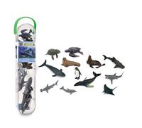 CollectA Figurines marines en tube, coffret cadeau de 12 pièces, à partir de 3 a